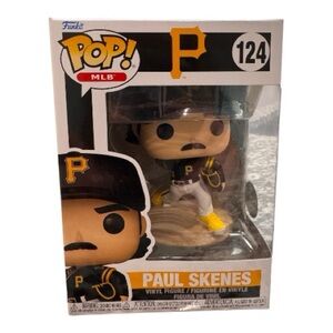 Funko Paul Skenes Pittsburgh Pirates Pop! Figure - Black & Yellow